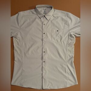 Kuhl Mens Short Sleeve Botton Front Shirt Size L